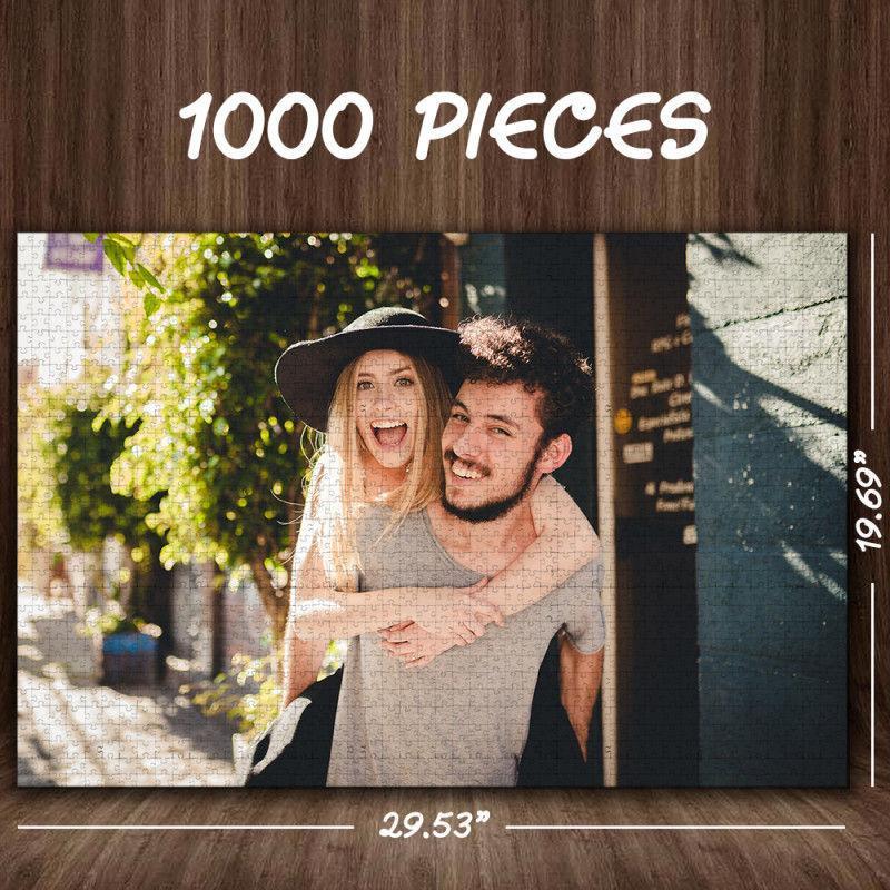 Custom Photo Jigsaw Puzzle Best Indoor Gifts 3  -1    pieces To The Best Dad