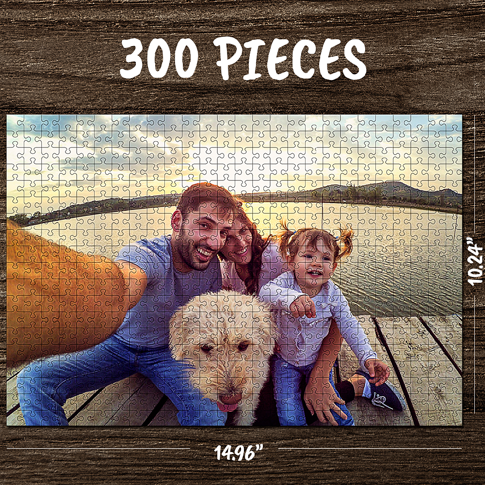 Personalized Collage Puzzle Photo Jigsaw Forever Love