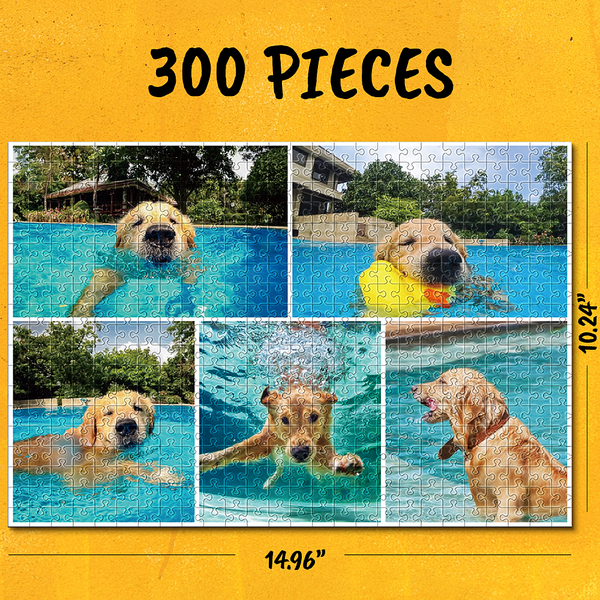 Custom Photo Jigsaw Puzzle Multi Photos 35-1000 Pieces