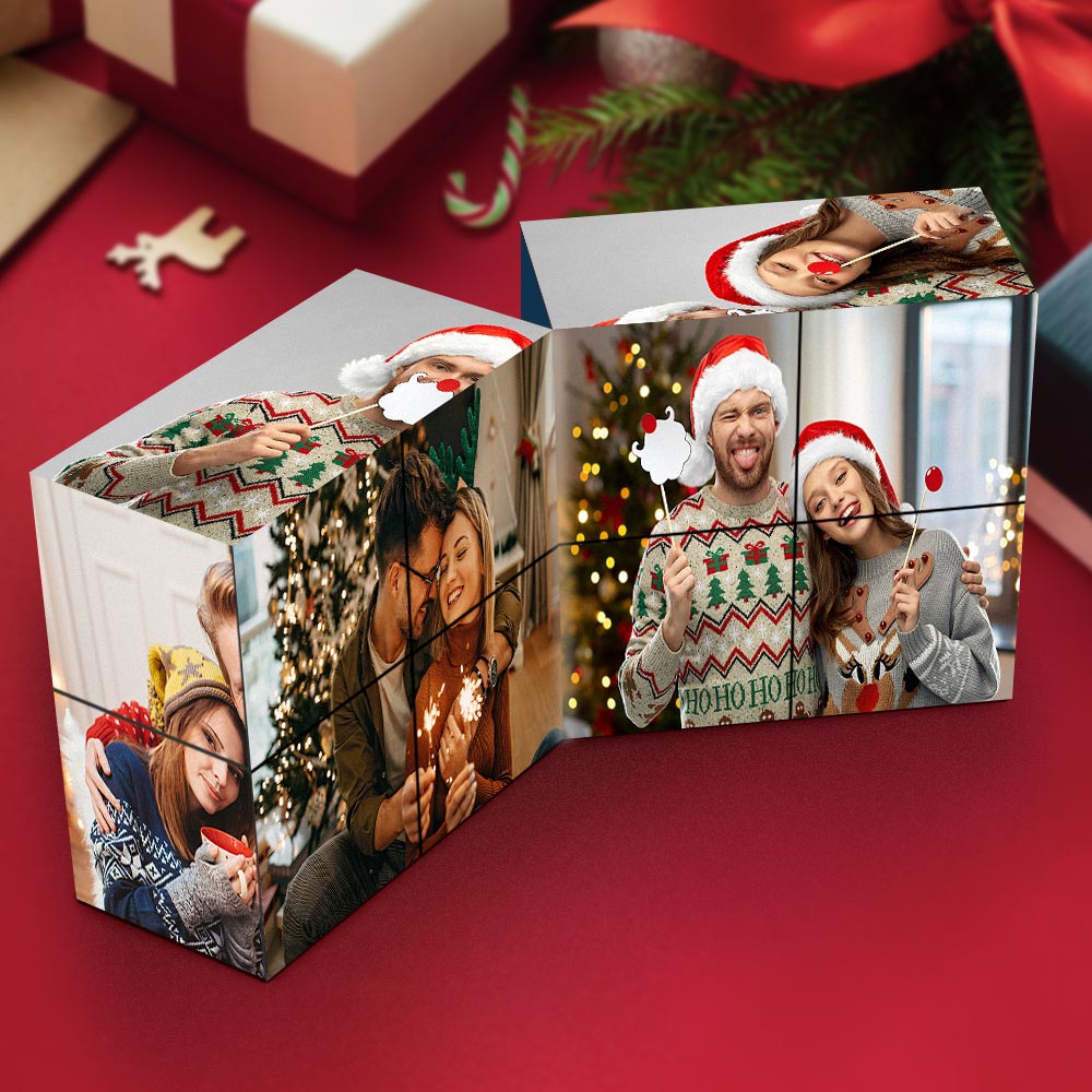 Christmas Gift Custom Infinity Photo Cube Multiphoto Rubic's Cube
