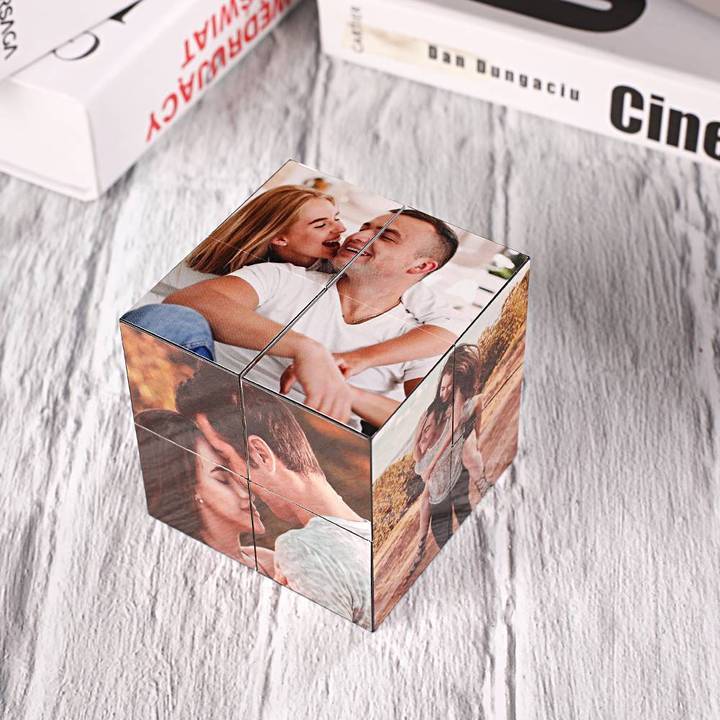 Christmas Gift Custom Infinity Photo Cube Multiphoto Rubic's Cube