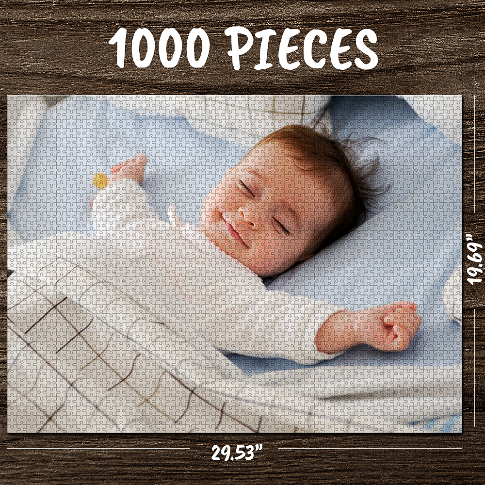 Birthday Gifts for Him Collage Photos On Puzzle 35-1000 Pieces Jigsaw Puzzle for Puzzle