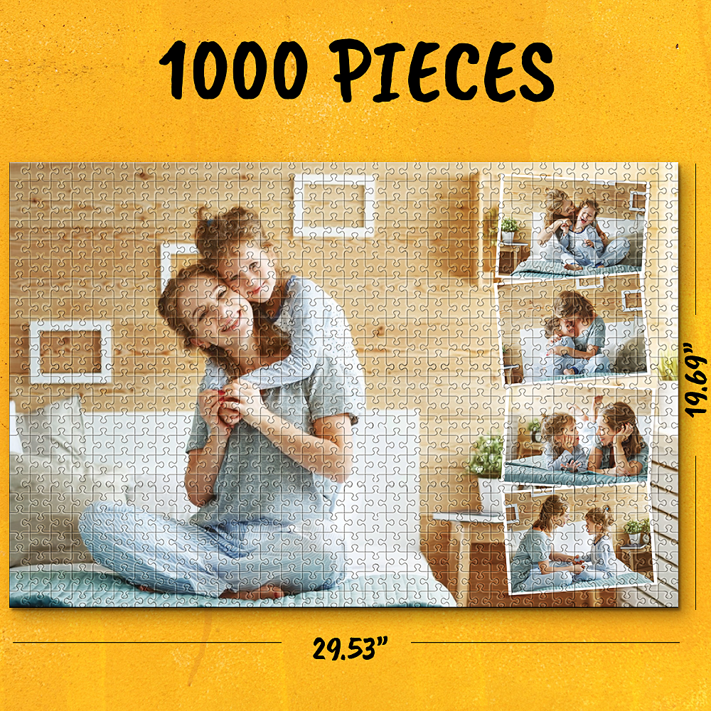 Custom Photo Jigsaw Puzzle Best Gifts For Kids and Adults 35-1000 Pieces