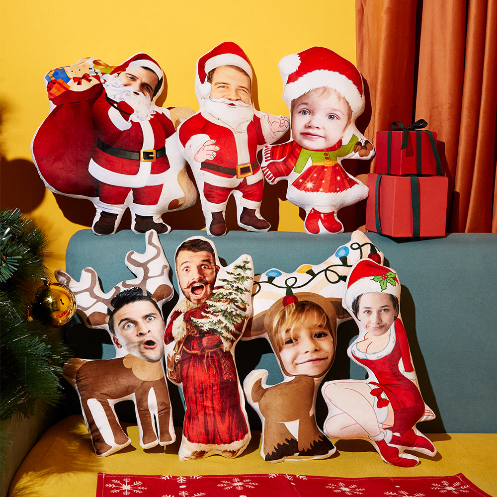 Personalized Photo Doll Customize A Variety of Pictures Pillow, Put Your Photo and Family Photo On The Pillow