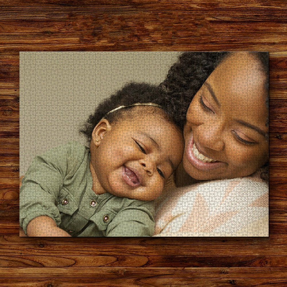 Custom Photo Jigsaw Puzzle Best Gifts for Mom- 35-1000 Pieces