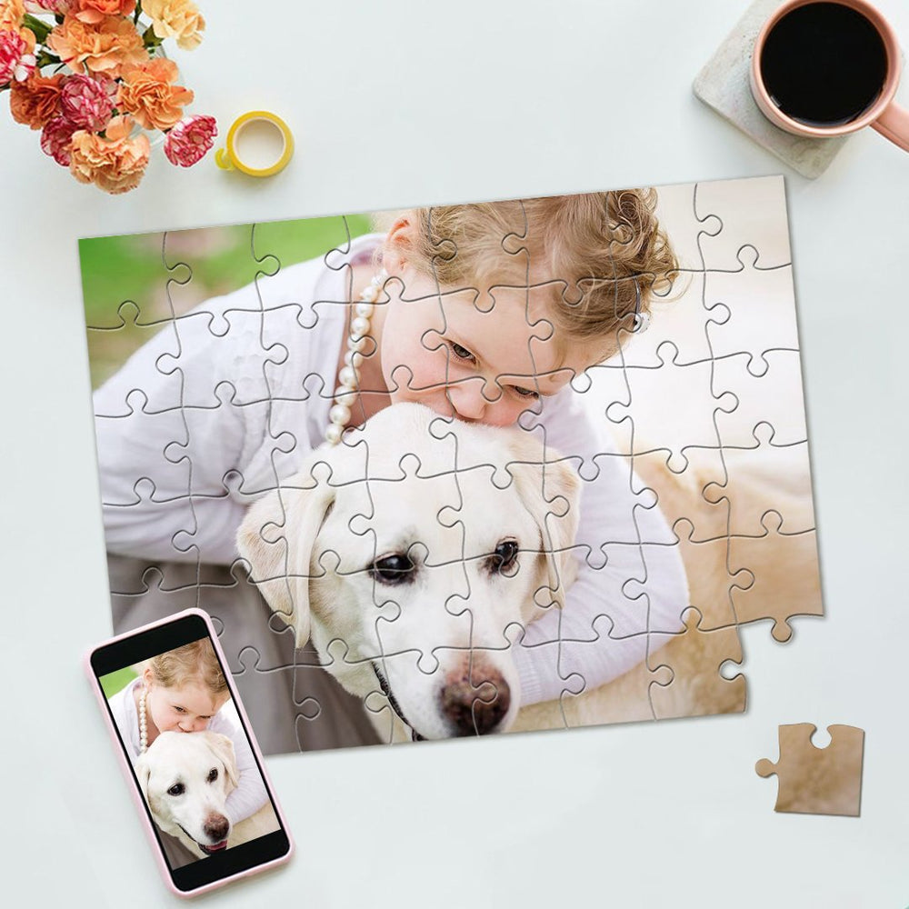 Custom Photo Jigsaw Puzzle Unique Gift for Pet 35-1000 Pieces