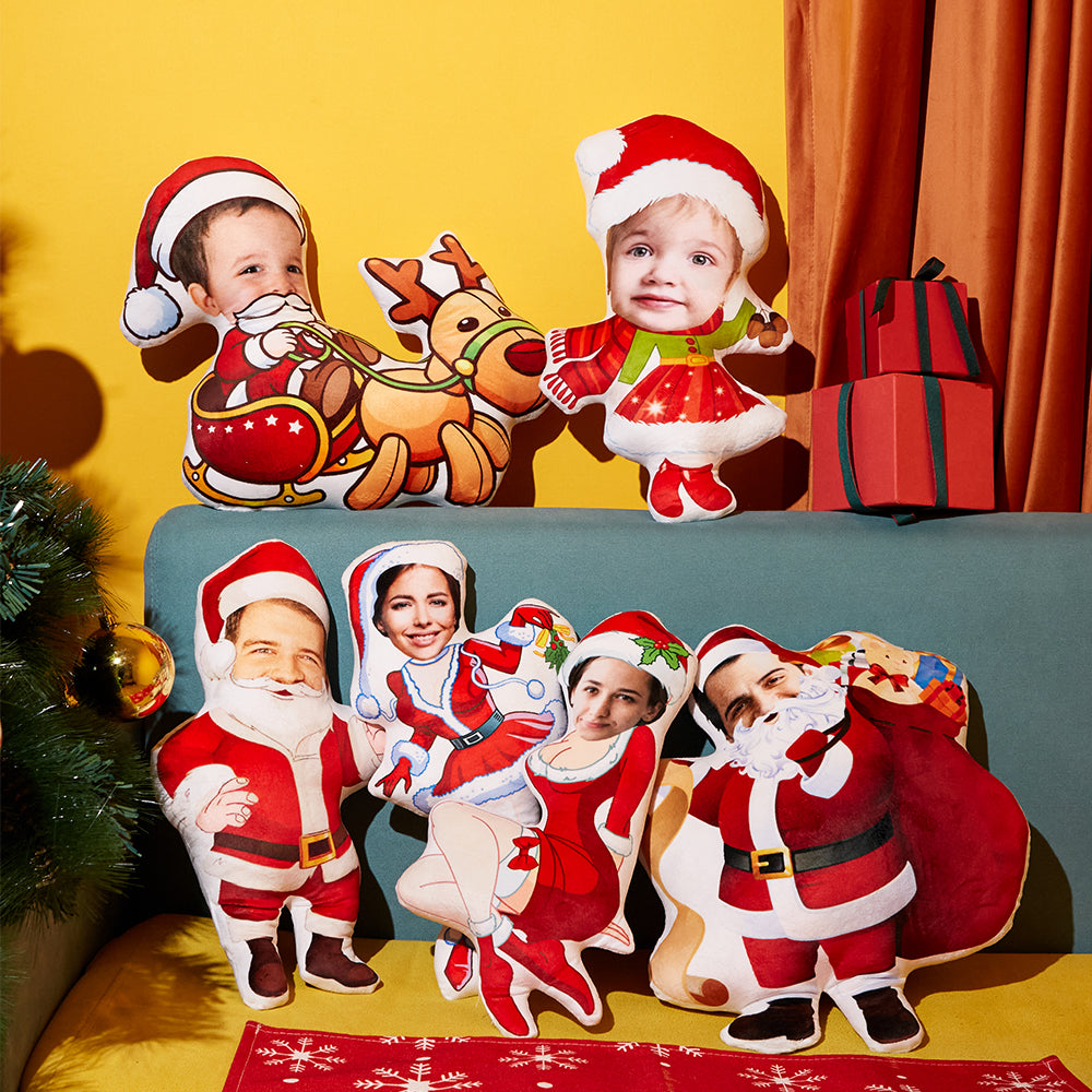 Personalized Photo Doll Customize A Variety of Pictures Pillow, Put Your Photo and Baby Photo On The Pillow