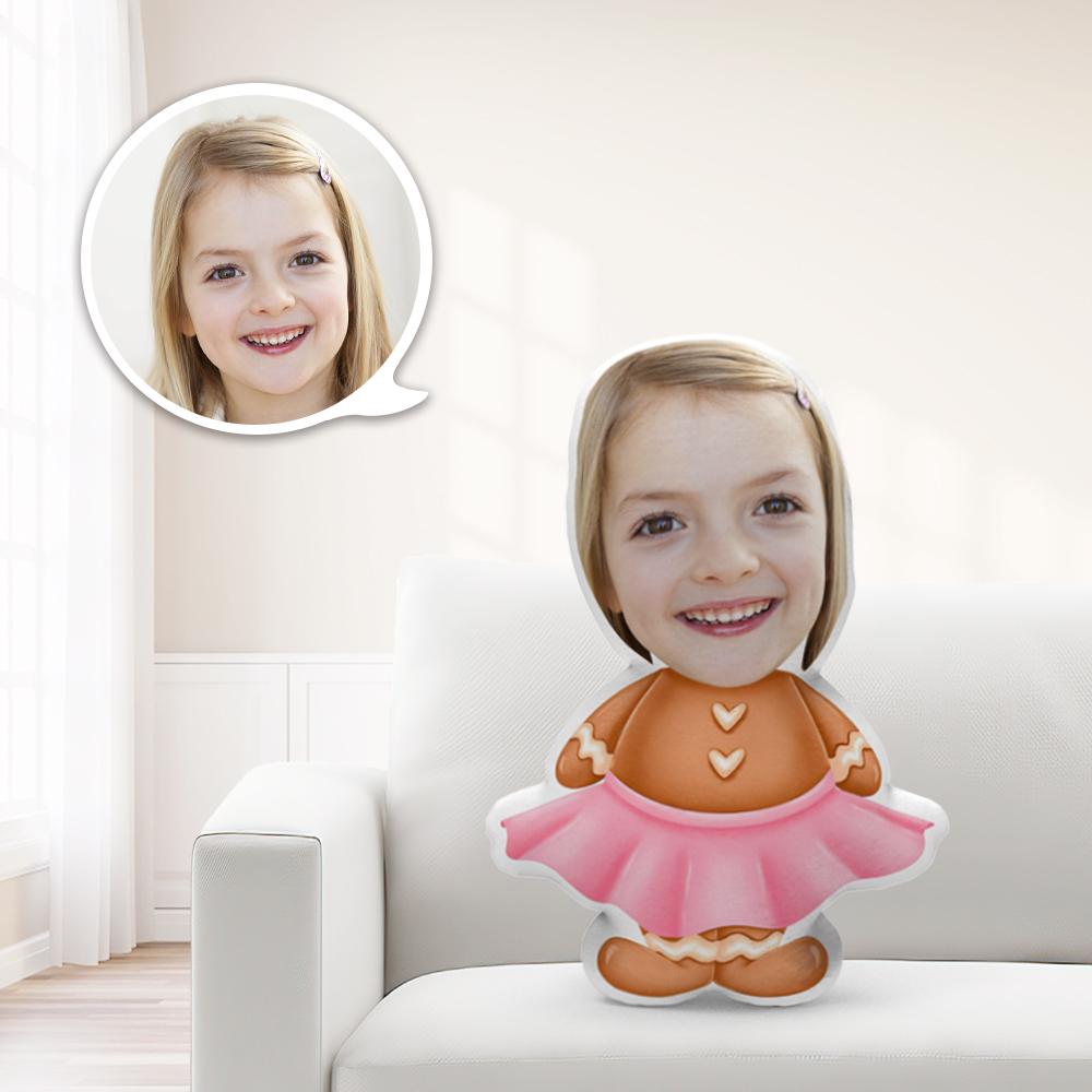 Personalized Minime Pillow Unique Personalized Minime Gingerbread Man In A Pink Dress Throw Doll Give Your Child The Most Meaningful Gift