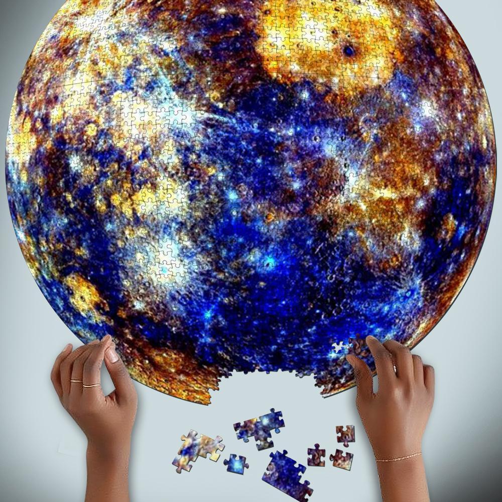 Custom Moon Jigsaw Puzzle Planet Puzzle