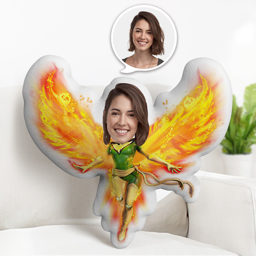 Phoenix Gifts Custom Face Pillow Personalized Pillow with Your Face Original Fun Gift