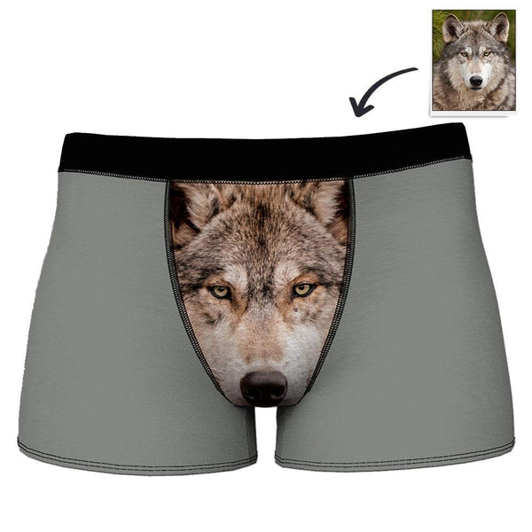Personalised Boxer Shorts for Men with Photo of Your Pet