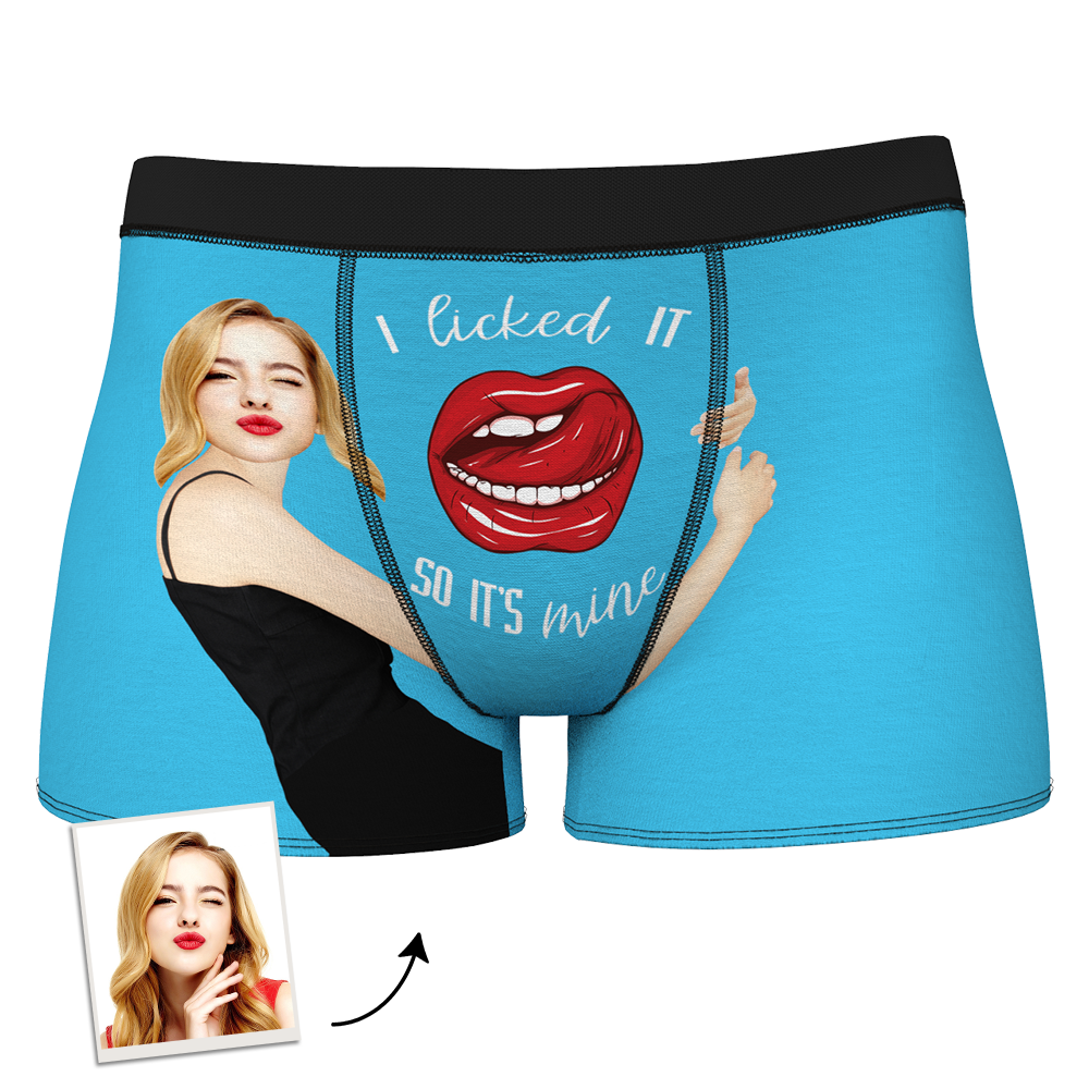 Custom Face Boxer Girlfriend's Face Licked It 3D Online Preview