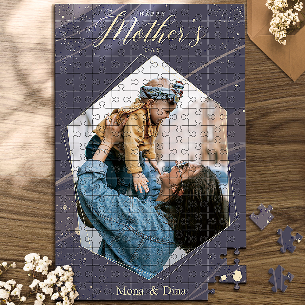 Custom Photo Jigsaw Puzzle Best Indoor Unique Gifts With Name