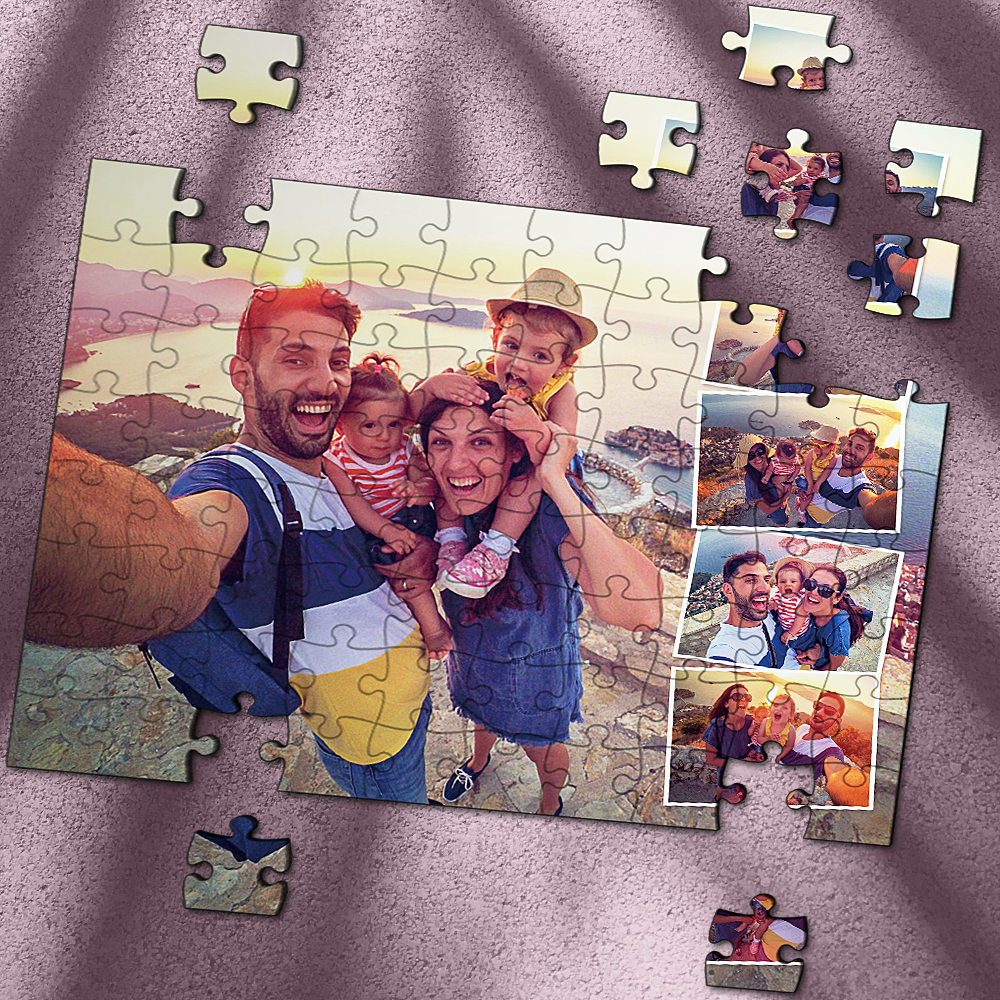 Custom Photo Jigsaw Puzzle Best Gifts For Kids and Adults 35-1000 Pieces