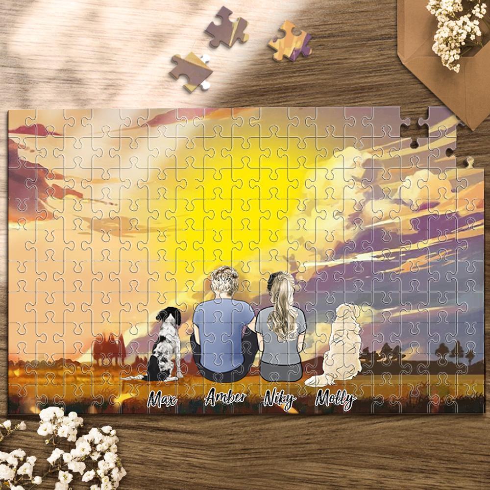 Custom Jigsaw Puzzle Best Mother's Day Gifts