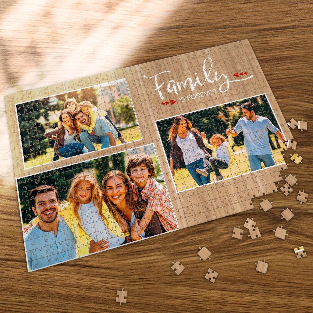 Custom Collage Photo Puzzle Gifts for Grandparents 35/150/300/500/1000 Pieces