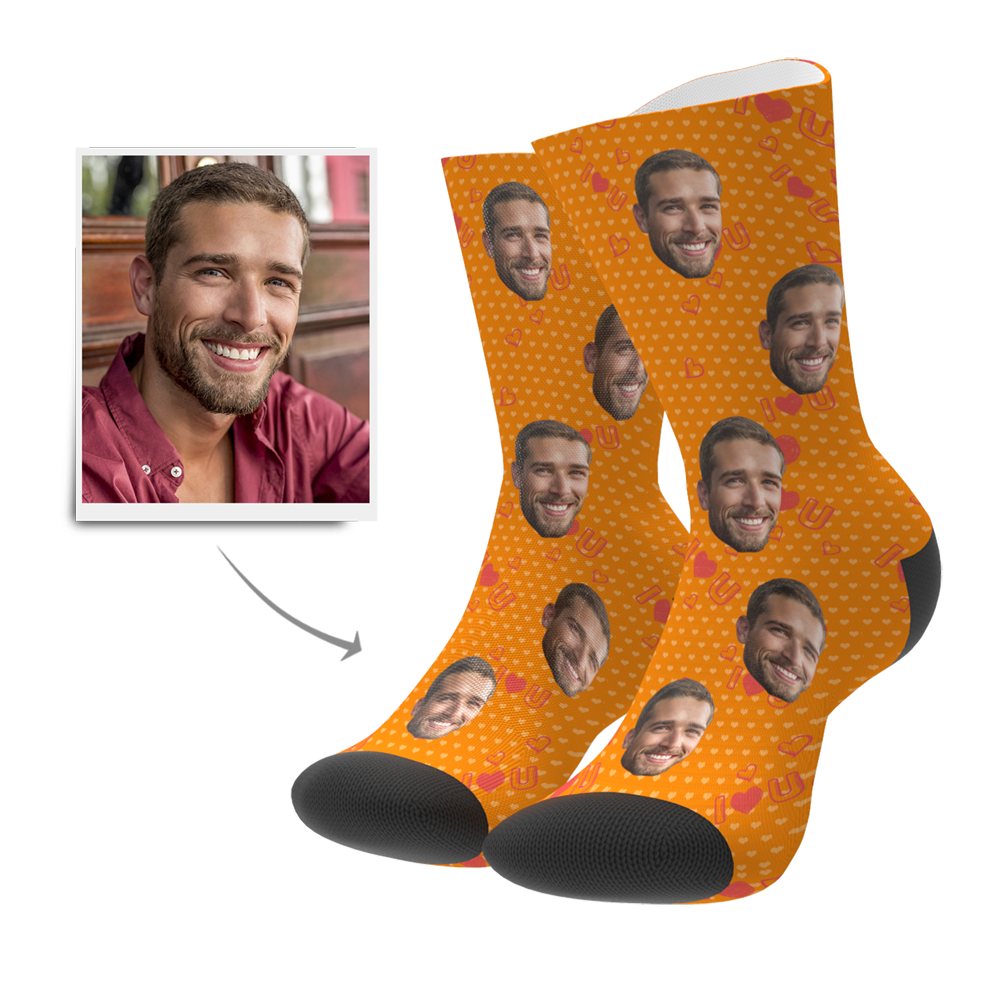Personalized Photo Socks Custom Love Socks