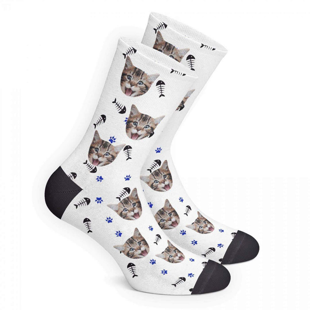 Custom Cat Socks Personalized Photo Socks