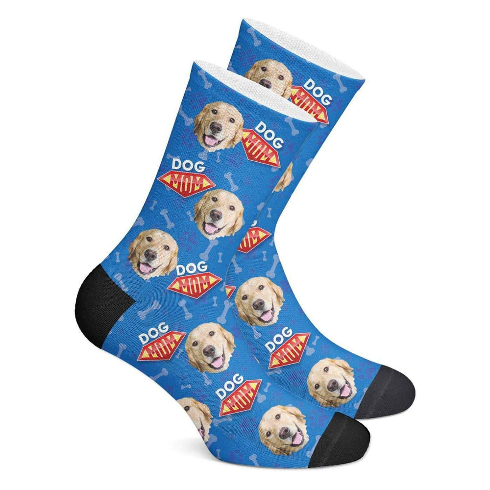 Custom Dog Mom Socks Personalized Photo Socks