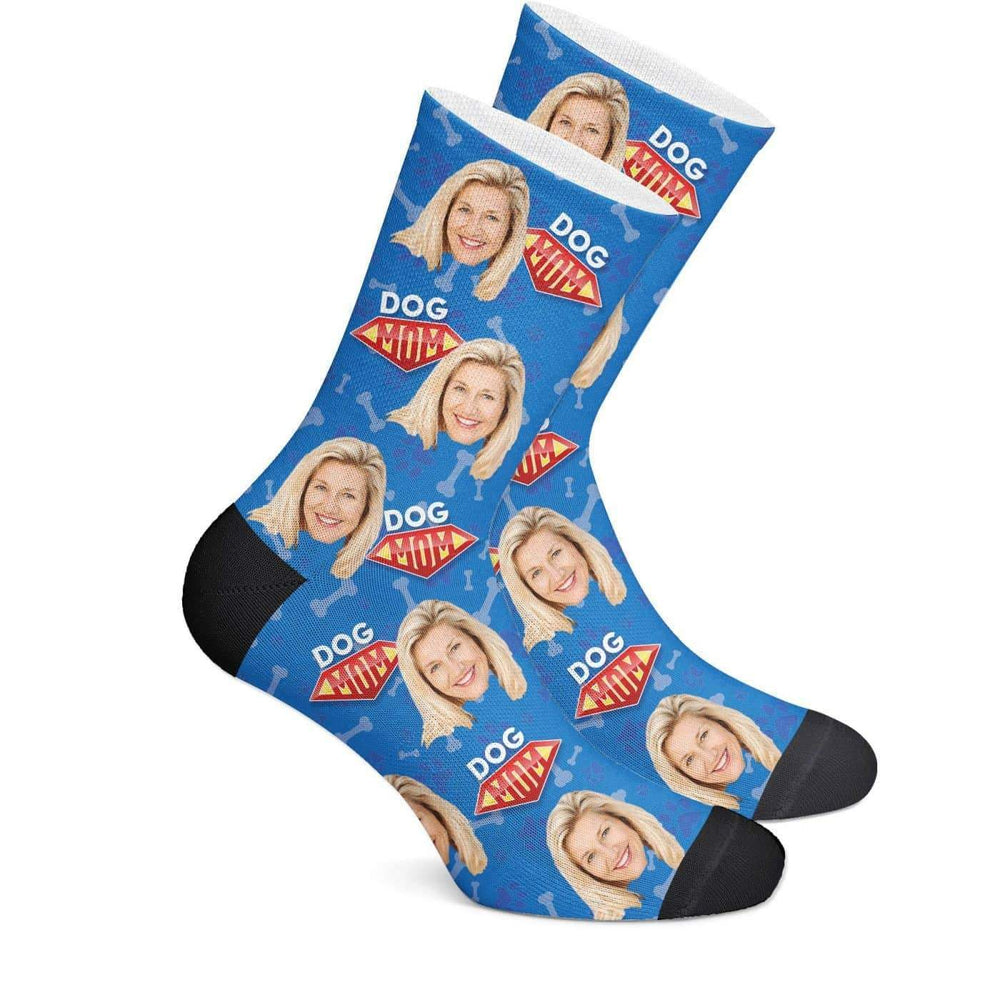 Custom Dog Mom Socks Personalized Photo Socks