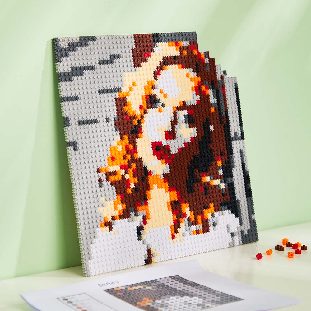 Pixel Mosaic Art Custom Photo Puzzle Frame