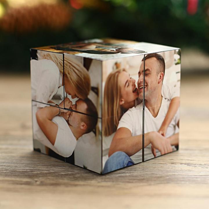Custom Infinity Photo Cube Multiphoto Rubic's Cube