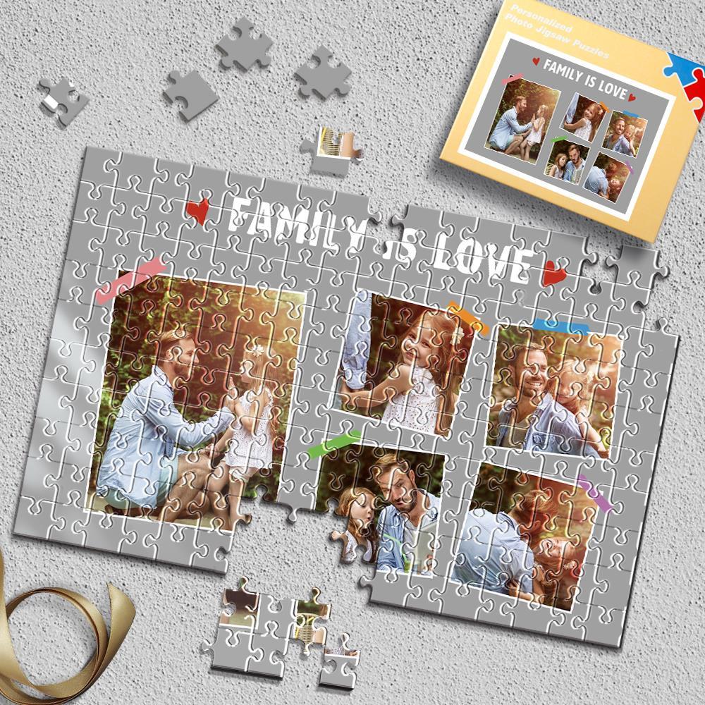 Collage Puzzle 35-1000 Pieces Custom Family Jigsaw